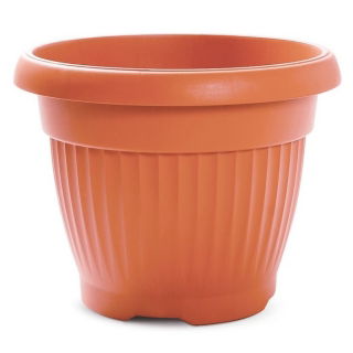 "Terra" szabadtéri növényi edény ø 13 cm - terrakotta színű - 