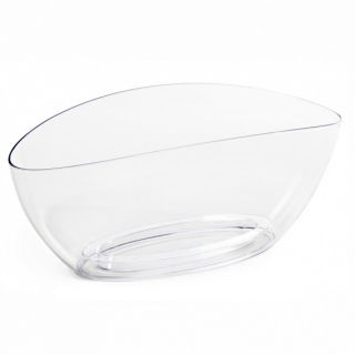 Oala cu flori orhidee ovale - Luna - 37 cm - Incolor - 