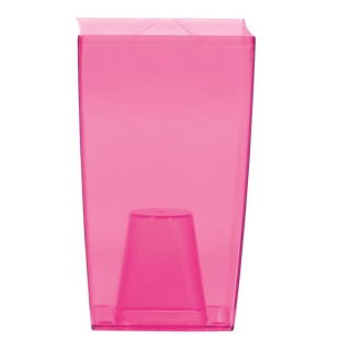 Firkantet orkide blomsterpotte - Coubi - 12,6 cm - Rosa - 