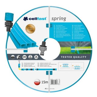 15-m SPRING-Sniper-N-Damla Sulama Hortumu - CELLFAST - 