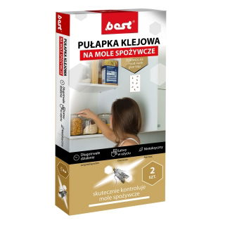Glue trap for pantry moths (2 traps)