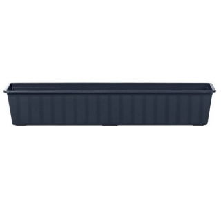 Jardinera de exterior "Agro" - gris antracita - 80 cm - 