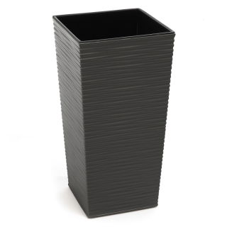 "Finezja" kare uzun ekici - 30 cm - kesik, grafit-gri metalik - 