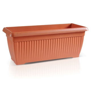 Pot bunga luar - Terra - 60 cm - Terracotta - 