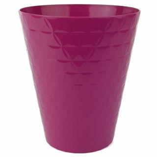 Diament Petit orkidé krukkehus - 13 cm - blåbærlilla - 