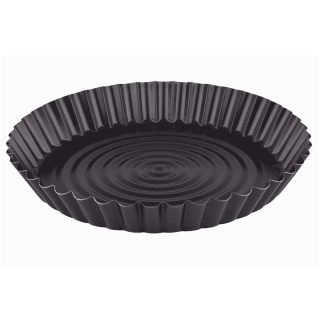 Black non-stick pizza pan - ø 20 cm