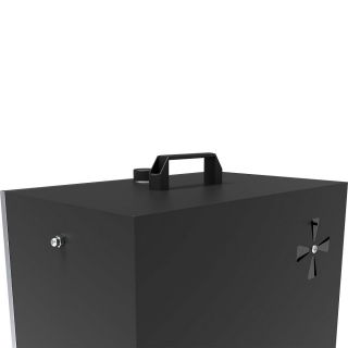 Elektrisk automatisk ryger med termostat temperaturregulering - nem at bruge - 