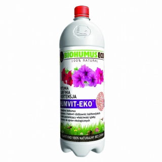 Humvit-Eko - vermicompost for organic cultures of petunias, trailing petunias and hydrangeas - BiohumusEco - 0.5 l