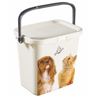 Dierenvoederemmer met handvat Petlife Multiboxx - 6 liter - honden - 