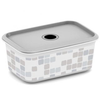 Fedéllel ellátott doboz Chick Box XS - mozaik textúra - 