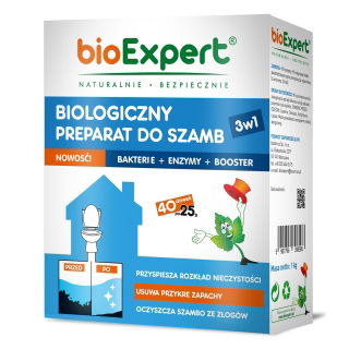 Bio cesspool agent - innovatív és környezetbarát - BioExpert - 1 kg, cesspit agent - 