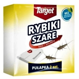 Pasti srebrnih rib - znebite se majhnih žuželk iz kuhinje in kopalnice - 2 kos - 