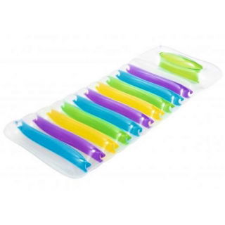 Inflatable pool float, mattress - multi-colour - 185 x 69 cm