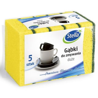 Hubky na umývanie riadu, veľké - 5 ks - 