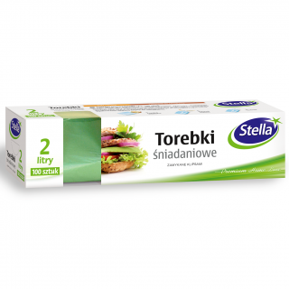 Pungi sandwich, pungi de prânz - 2 l - cutie - 100 buc - 