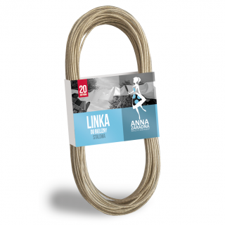 Vrv za perilo iz nerjavečega jekla - 20 m - 