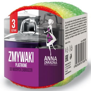 Műanyag súrolók - 3 db - 