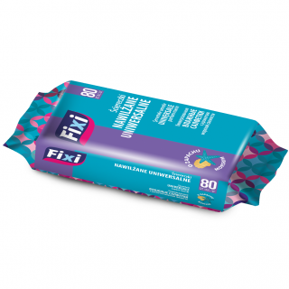 All-purpose wet wipes - marine scent - 80 pcs