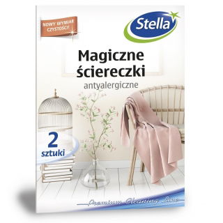 Magiska våtservetter för allergiker - tillverkade av Evolon mikrofiber - 2 st - 