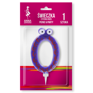 Didelė gimtadienio žvakė - 0 - 