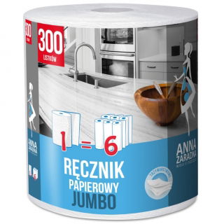 Toallas de papel JUMBO - 300 hojas - 
