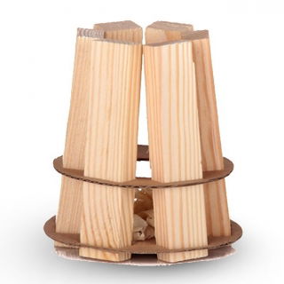 EKO-campfire - light the camp fire, fireplace, barbecue grill or heat a Dutch oven in an easy and convenient manner - 10 pcs