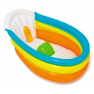 Baignoire gonflable + thermomètre - 76 x 48 x 33 cm - 