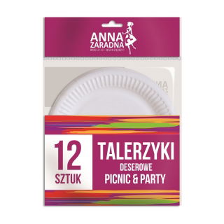 Pratos de sobremesa - 12 pcs - 