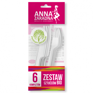 BIO Besteck - 6 Sätze - 