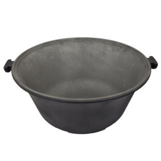 Gjutjärn ungersk gulaschkruka - 2-i-1 - kruka + panna - 9 liter - 