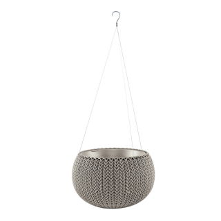 "Cozies M" függő növényi edény - ø 36 cm - homokos-bézs - 