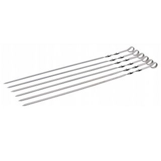 Frigarui din otel cromat - 60 cm - 6 buc - 