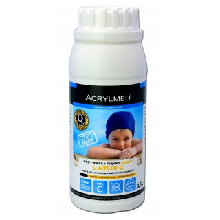 Lazur C - curăță apa tulbure și galbenă din piscină - vitamina C pentru piscina dvs. - 500 ml - 