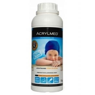 Lazur C - rensar grumligt och gult poolvatten - C-vitamin för din pool - 1000 ml - 