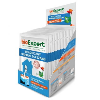 Bio cesspool agent - innovativt och miljövänligt - BioExpert - 100 x 25 g - 