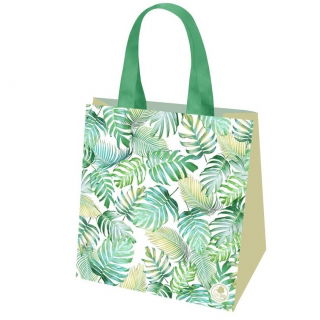 Bolso tote para la compra - Boho Chick Leaves - 34 x 34 x 22 cm - 