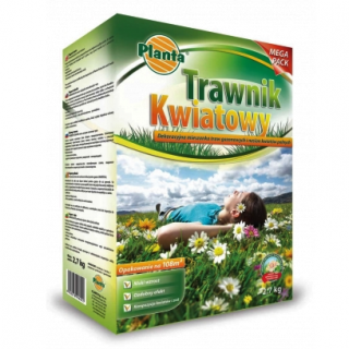 Kvetinový trávnik - výber trávnatých tráv a kvetov - 10,8 kg - na 432 m² trávnika - 
