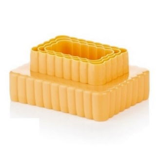 Two-sided cookie cutters - biscuits - DELÍCIA - 6 sizes