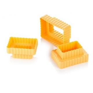 Two-sided cookie cutters - biscuits - DELÍCIA - 6 sizes