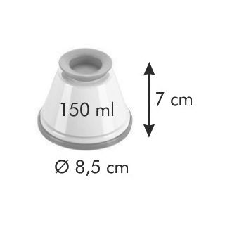 Panna cotta vormpjes - HEERLIJK - 4 st - 