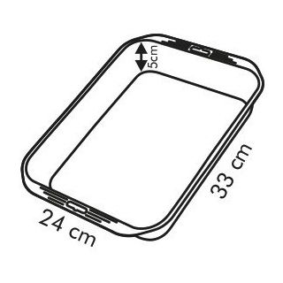 Dyb bagning og stegepande - SAPHIR - 33 x 24 cm - 