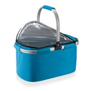 Blue insulated picnic basket - COOLBAG