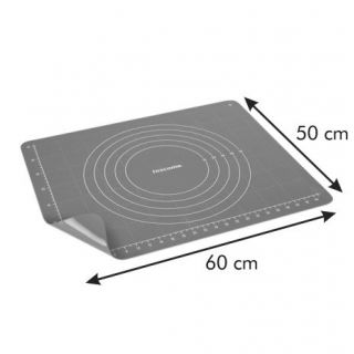 Pastry board with clip - DELÍCIA SiliconPRIME - 60 x 50 cm, kneading board