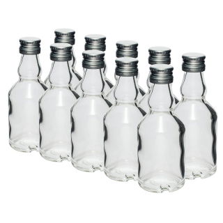 Sats med 50 ml &#39;Maluch&#39; (Bambino) flaskor - 10 st - 