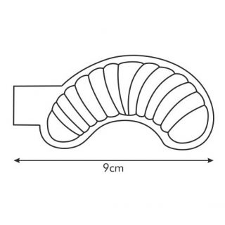 Brötchen, Croissantkeks, Geleeform - DELICIA - 24 Stk - 