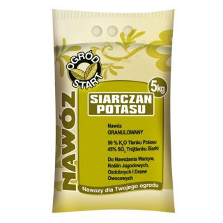 Sulfat de potasiu - îngrășământ granulat granulat - 5 kg - 