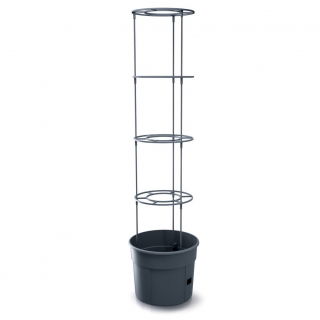 Set 5 vasi per coltivazione di pomodori con picchetti - Tomato Grower - ø 39 cm - 