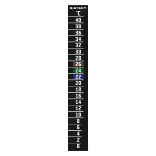 Samoljepljivi LCD termometar - 20x145 mm - 
