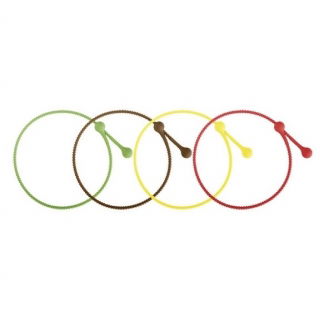 Asas, clips de silicona para alimentos - DELICIA - 4 piezas - 