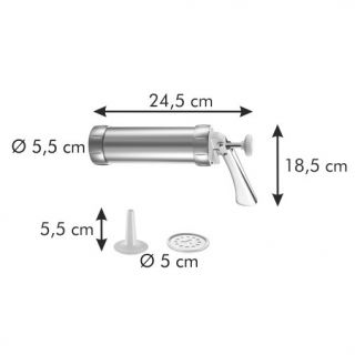Metal biscuit maker/ cake decorator - DELÍCIA